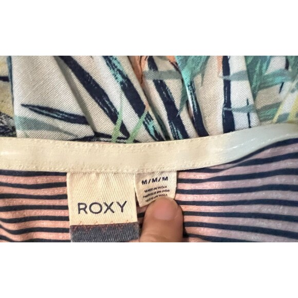 Roxy Sundress  Size M  Stripes & Floral w Removable Straps - Picture 7 of 10